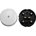 Electrical Junction Box Round 6 Way 15Amp Electrical Junction Box Round 6 Way 15Amp